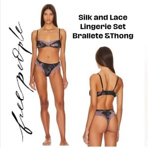 Free People Intimately Lingerie Set NWT
